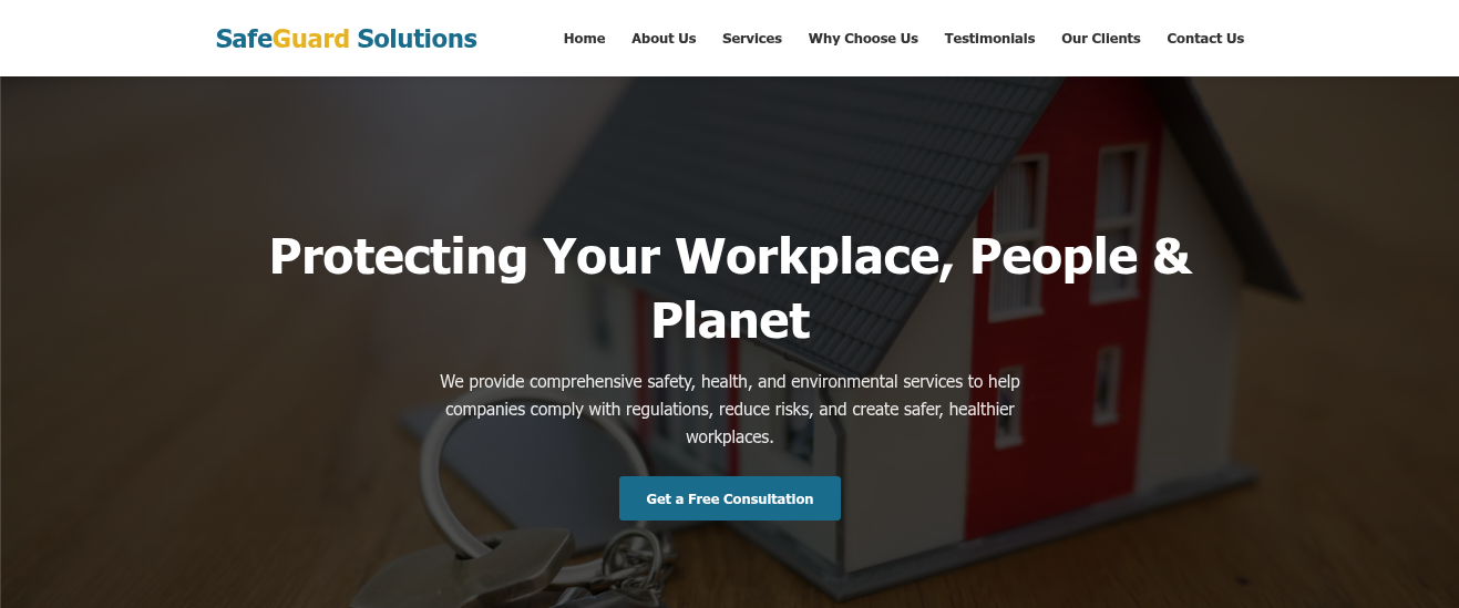 SHEQ Solutions website